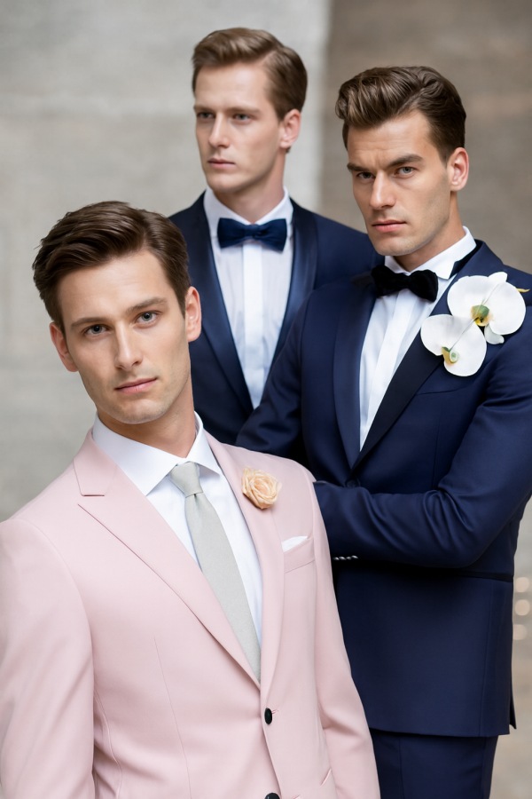 Bräutigam Anzug in dunkelblau 2026