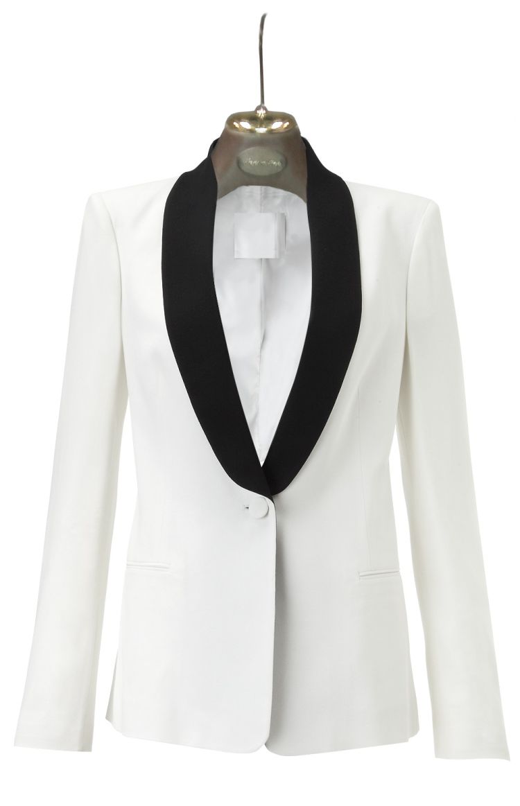 Dinner Jacket als Smoking Sakko in weiß