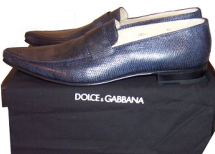 Lederschuhe von Dolce & Gabbana mit Exotischem Leder wie Schlange / Snake