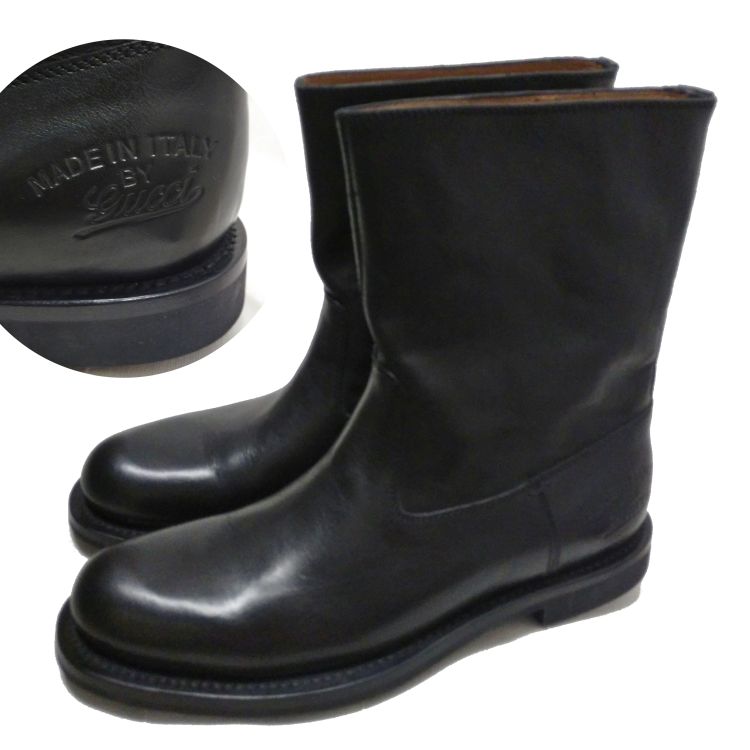 Gucci Chelsea Boots aus feinstem Leder made in Italy
