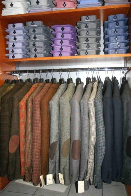 Harris Tweed Sakkos mit Patches und working buttons