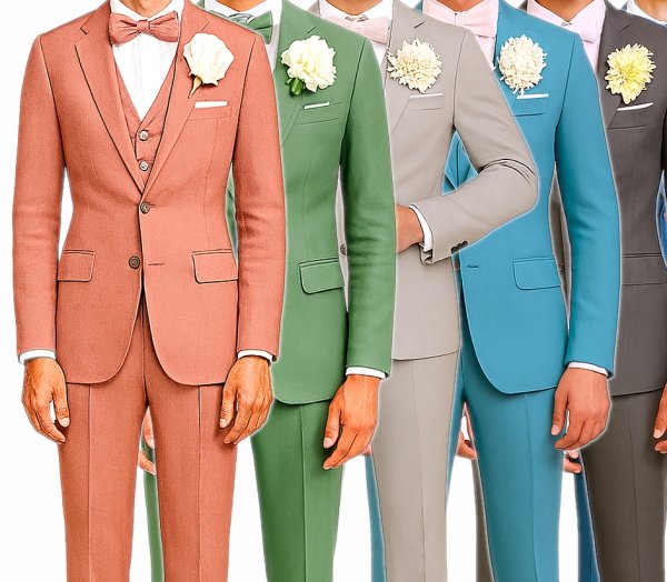 Hochzeitsanzüge im Vintage oder Boho Look für den Nostalgie Fan